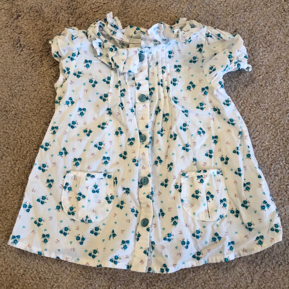 Woven Floral Top